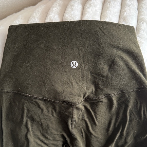 lululemon athletica Olive Green Leggings - Picture 2 of 3